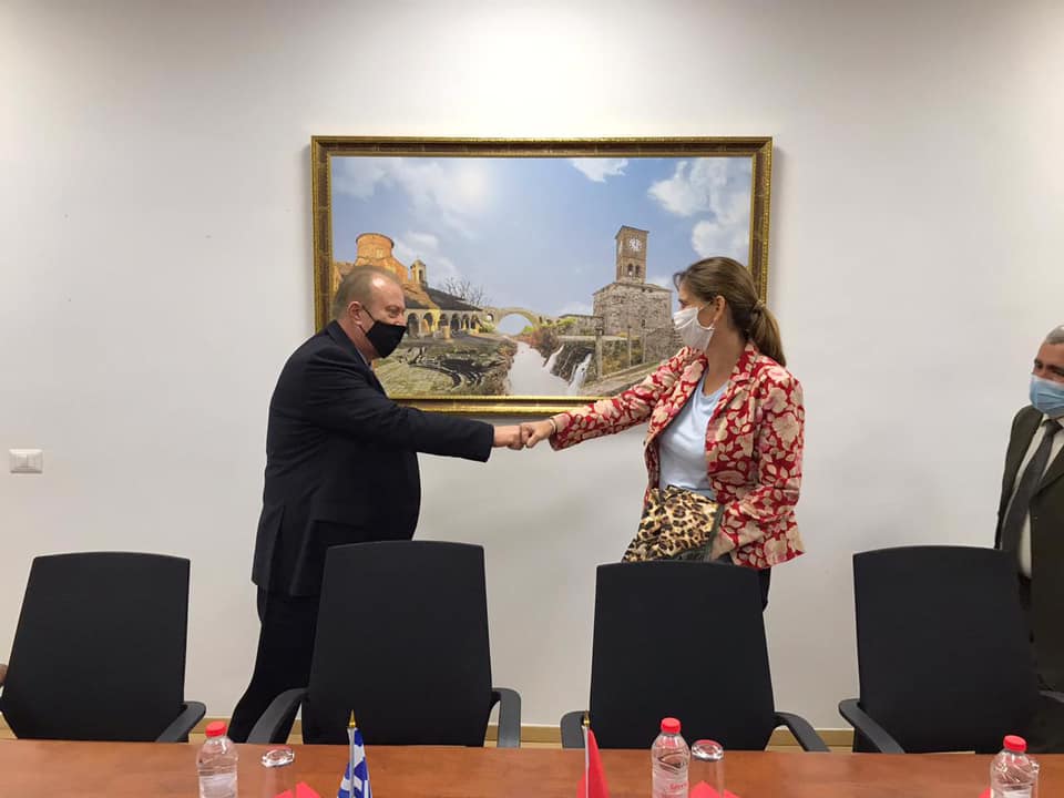 Takim me Ambasadoren e Greqisë në Tiranë